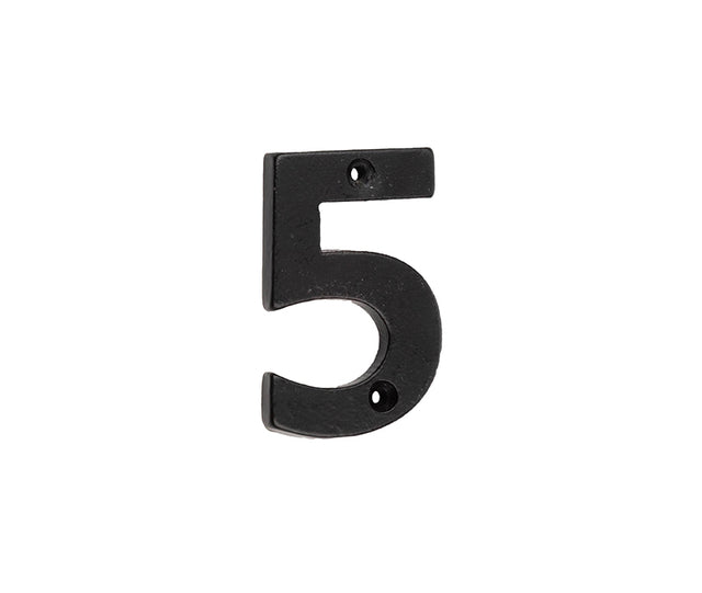 Valley Forge Door Numerals Black No. 5