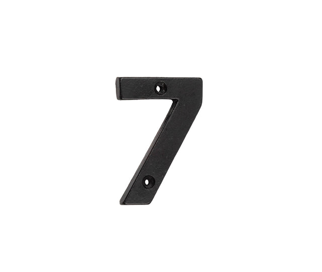 Valley Forge Door Numerals Black No. 7