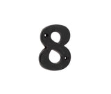 Valley Forge Door Numerals Black No. 8