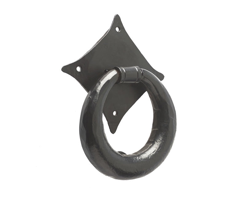 Valley Forge Ring Door Knockers 105mm Black