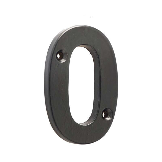 Valley Forge Door Numerals Beeswax No. 0