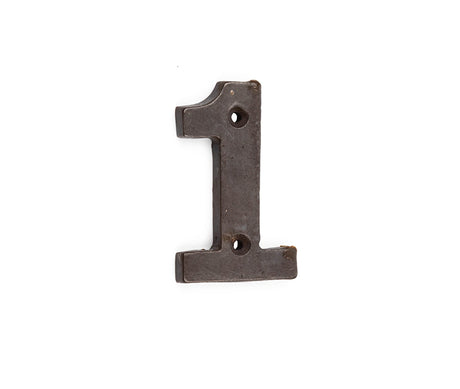 Valley Forge Door Numerals Beeswax No. 1