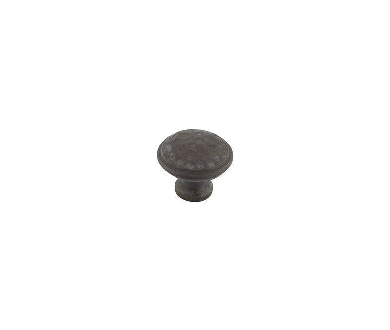 Hammered Cupboard Knobs 40mm Beeswax