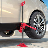 HOMCOM 3 Tonne Farm Jack, 33" High Lift Jack for 4x4 Tractors Trucks Agricultural Lifting, Red