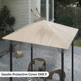 Outsunny 2 x 2 (m) Gazebo Protective Cover, Waterproof Cover for Gazebo, Canopy and Tent