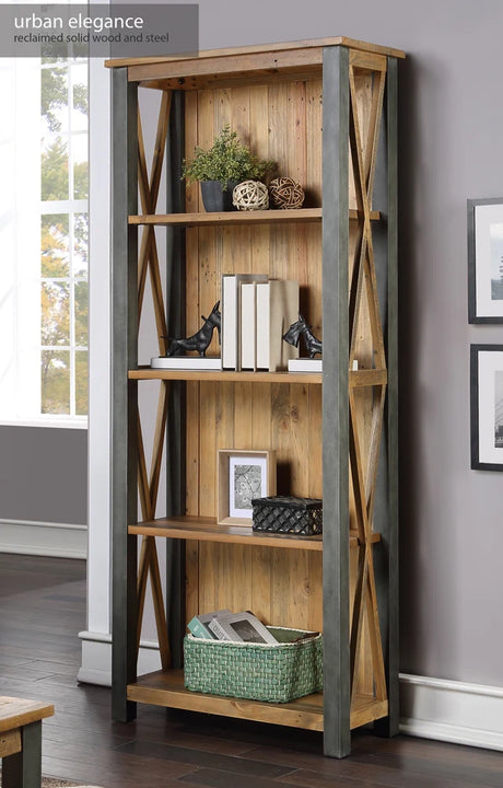 Urban Elegance - Reclaimed Tall bookcase
