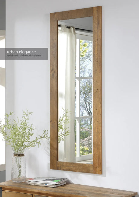 Urban Elegance - Reclaimed Extra Long Wall  Mirror