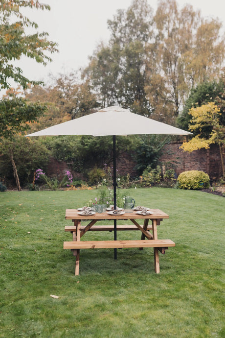 VALLEY DELUXE PICNIC TABLE 180CM  LENGTH