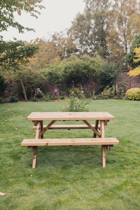 VALLEY DELUXE PICNIC TABLE 180CM  LENGTH