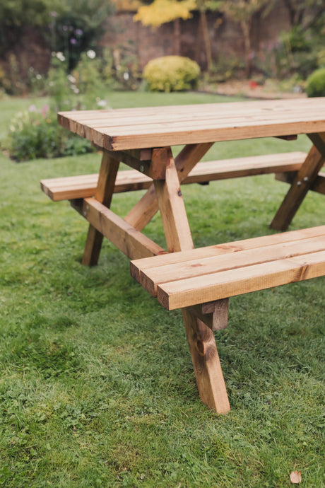 VALLEY DELUXE PICNIC TABLE 180CM  LENGTH