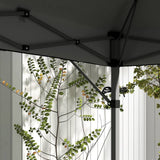 Outsunny 5 x 3m Height Adjustable Pop-Up Gazebo, with Accessories - Grey