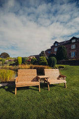 VALLEY 4 SEAT SET 2X2B STRAIGHT TRAY