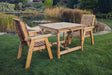 VALLEY 2 SEAT BISTRO SET 2XC 99CM TABLE