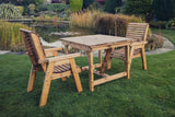 VALLEY 2 SEAT BISTRO SET 2XC 99CM TABLE
