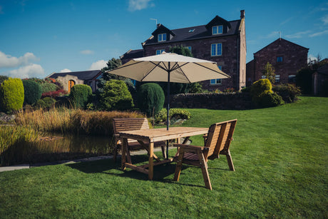 VALLEY 4 SEAT SET 2X2B 99CM TABLE