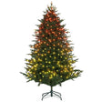 HOMCOM 6ft LED Lights Artificial Christmas Tree