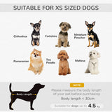 PawHut Dog Sofa Bed Pet Chair Couch with Water Resistant Fabric, Kitten Lounge with Soft Cushion, Wooden Frame for Mini Size Dogs - Grey