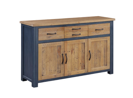 Splash of Blue - Sideboard 3 Door / 4 Drawer