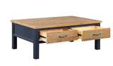 Splash of Blue - Coffee Table With Four Drawers