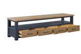 Splash of Blue - Super Sized Widescreen Television cabinet