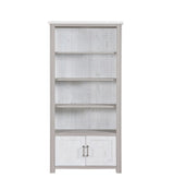 Greystone - Large Open Bookcase with Doors