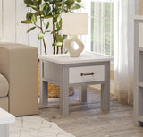 Greystone - Lamp Table With drawer