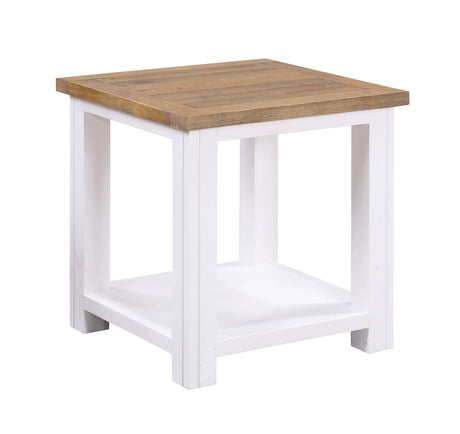 Splash of White - Lamp Table