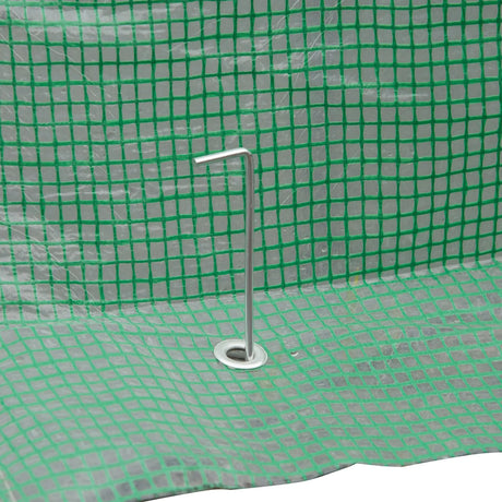 Outsunny Pop-up Small Greenhouse, Outdoor Walk-in Tomato Greenhouse with Carrying Bag, PE Cover, Steel Frame, Green, 2.4L x 1.8W x 2.4H m