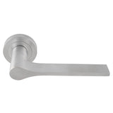 VELA LEVER ON CONCEALED FIX ROUND ROSE CSA (SATIN CHROME) - SATIN CHROME - PAIR