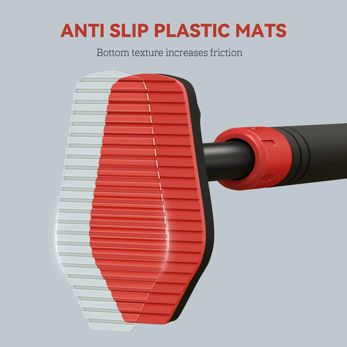 SPORTNOW Pull Up Bar, for 92-120cm Doorways, No Screws, Maximum load 200kg