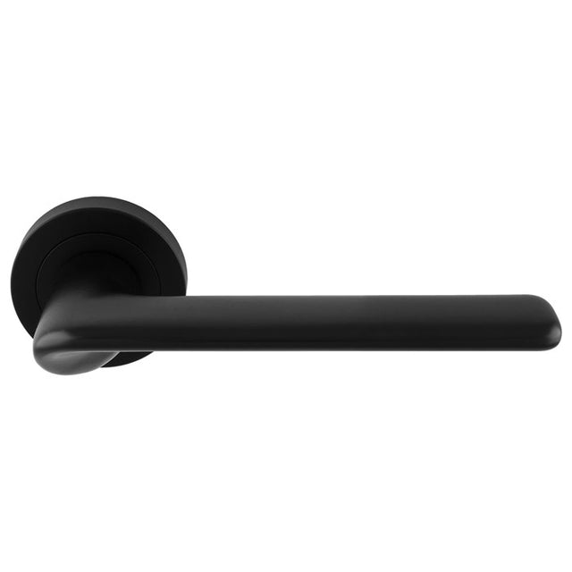 VORTEX LEVER ON CONCEALED FIX ROUND ROSE NER (MATT BLACK) - MATT BLACK - PAIR