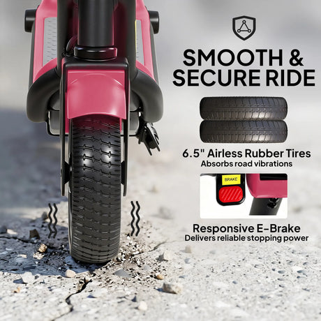 SPORTNOW Electric Scooter for Kids, with LED Display, Pink