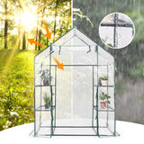 Greenhouse foil greenhouse hothouse plant house tomato house 143 x 73 x 195 cm