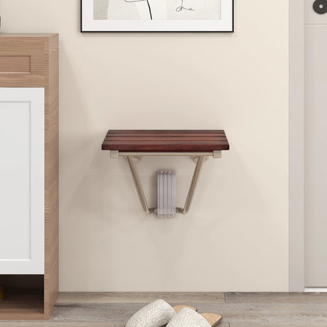 Wall Mounted Foldable Shower Bench Bathroom Stool
