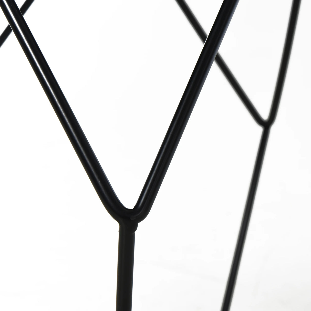 HOMCOM Round Side Table, Minimalist End Table with Steel Frame, Small Coffee Table for Living Room, Bedroom, Black