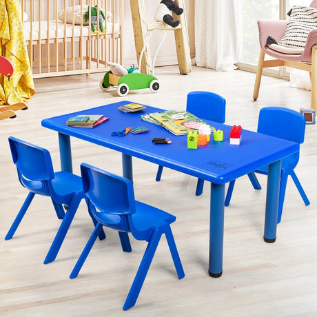 Kids Table and Chairs Set for Children Reading
