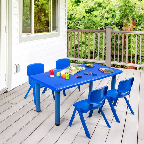 Kids Table and Chairs Set for Children Reading