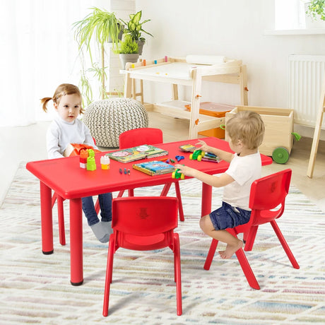 Kids Table and Chairs Set for Children Reading