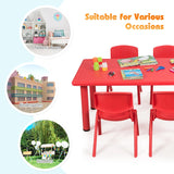 Kids Table and Chairs Set for Children Reading