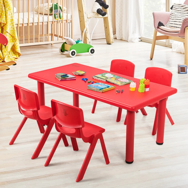 Kids Table and Chairs Set for Children Reading