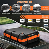 Roof luggage bag for all vehicles Roof box with 450 L capacity