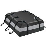 420 L roof box for car with combination lock &amp; 6 door hooks &amp; anti-slip mat waterproof roof box gray