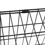 Pawhut Trapeze Collapsible Dog Pet Travel Box Cage Removable Tray 93 x 58 x 65cm