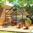Outsunny 192.5 x 131cm Walk-In Polycarbonate Greenhouse