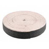 Jute - Black & White Jute Webbing - 50mm Wide