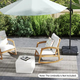 Weighted Offset Umbrella Base with Cross Bracket Up to 80 kg