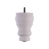 Hand Painted Wooden Sofa Back Leg – 125mm x 90mm - Lilac