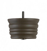 Hand Painted Wooden Sofa Foot 64mm x 115mm – Dark Brown