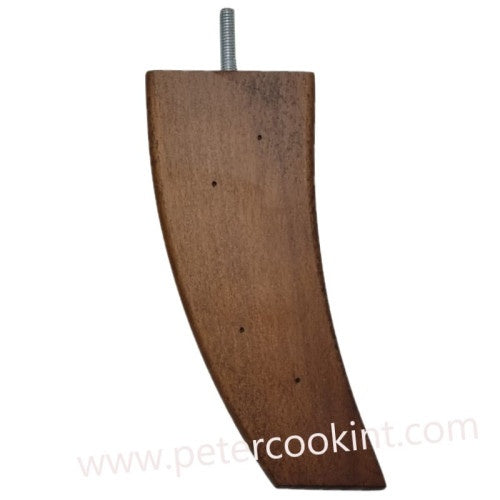 Angled Back Legs - Antique Brown Finish H175mm_D74mm