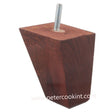 Square Tapered Feet - Mahogany Gloss Finish H103mm_D72mm (FSC 100%)